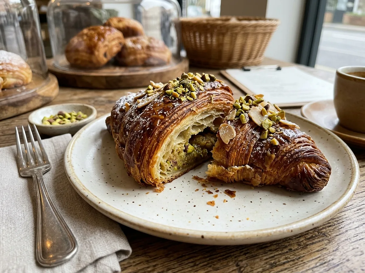 Almond Pistachio Croissant